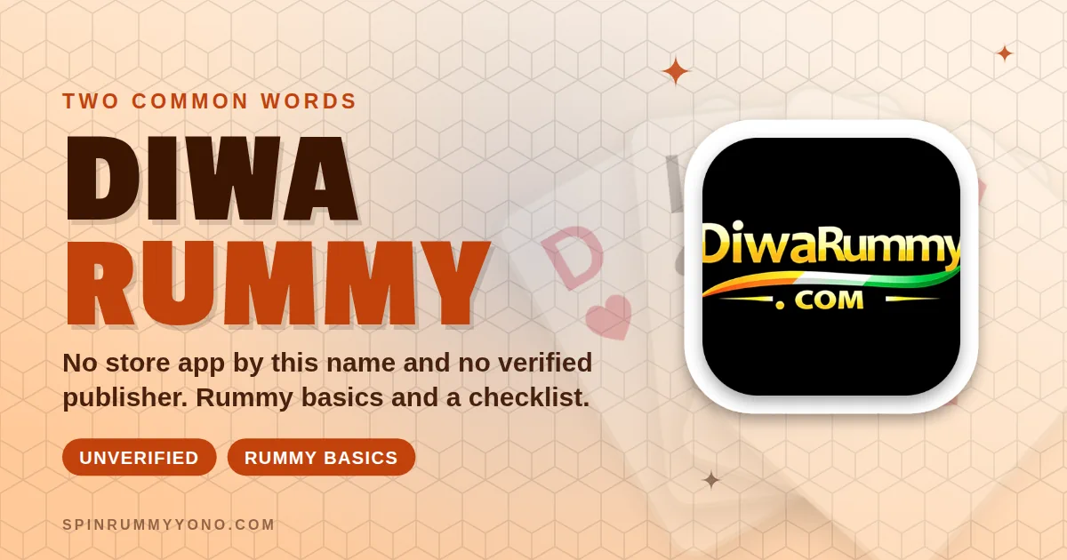 Diwa Rummy app banner
