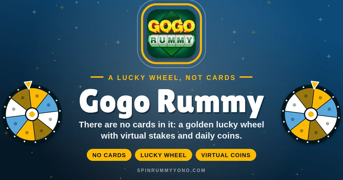 Gogo Rummy app banner