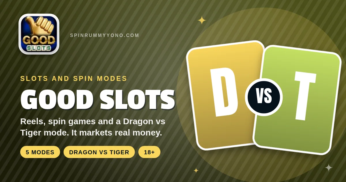 Good Slots app banner