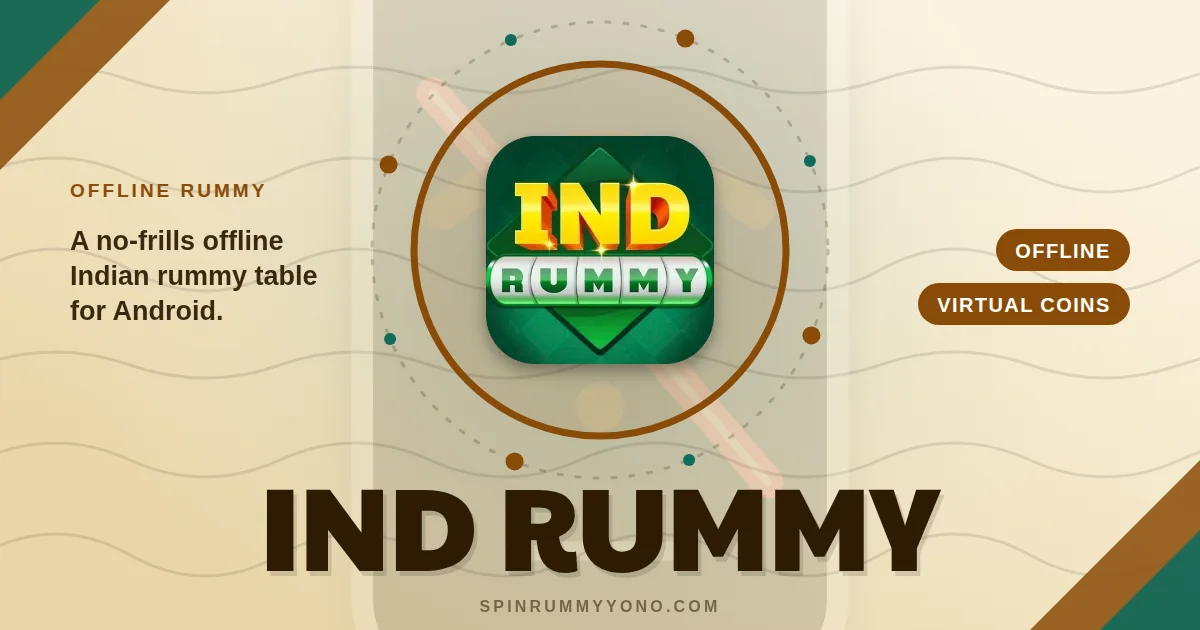 IND Rummy app banner