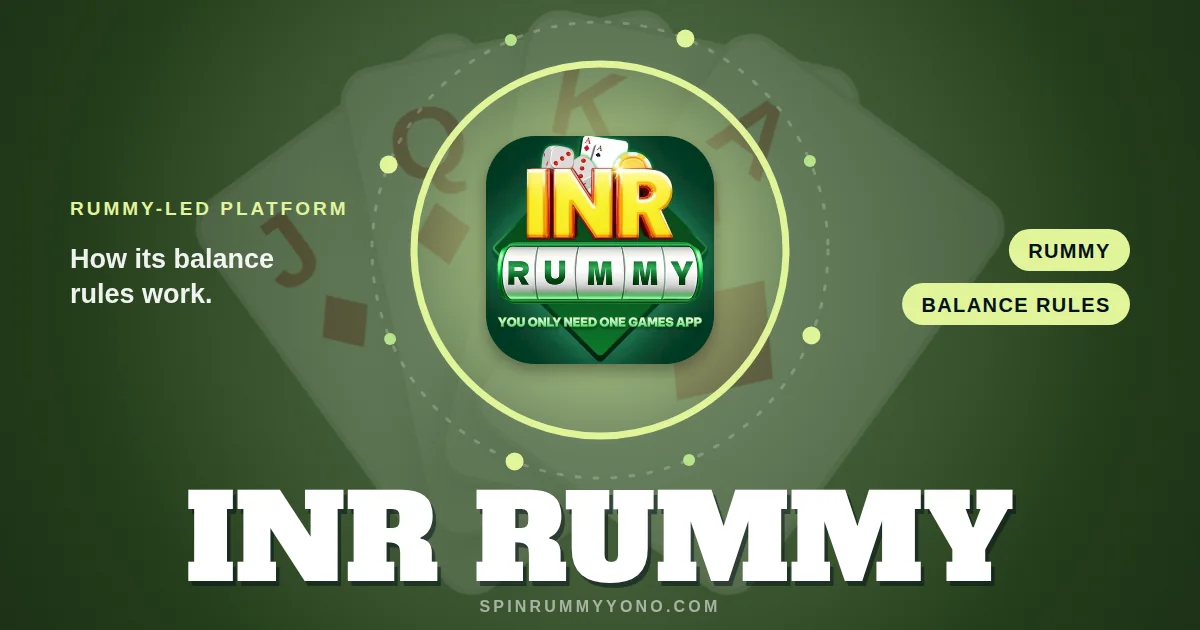 INR Rummy app banner
