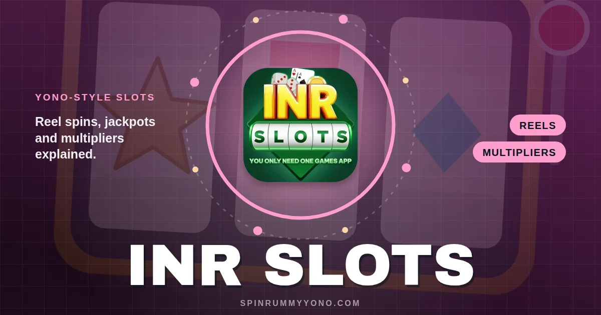 INR Slots app banner