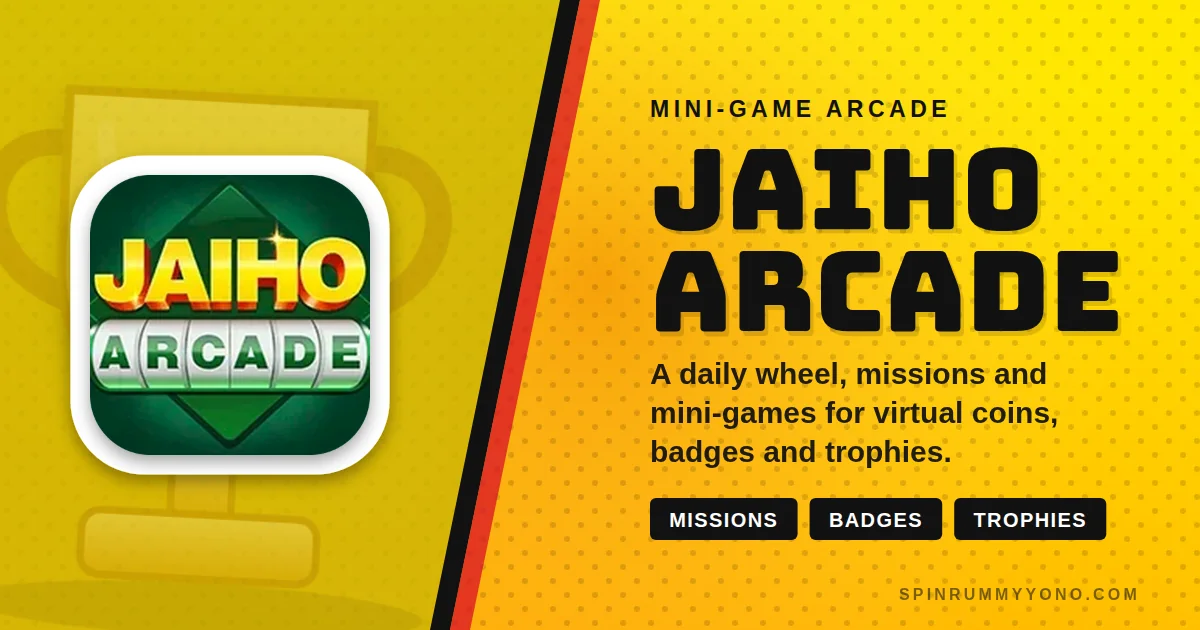 Jaiho Arcade app banner