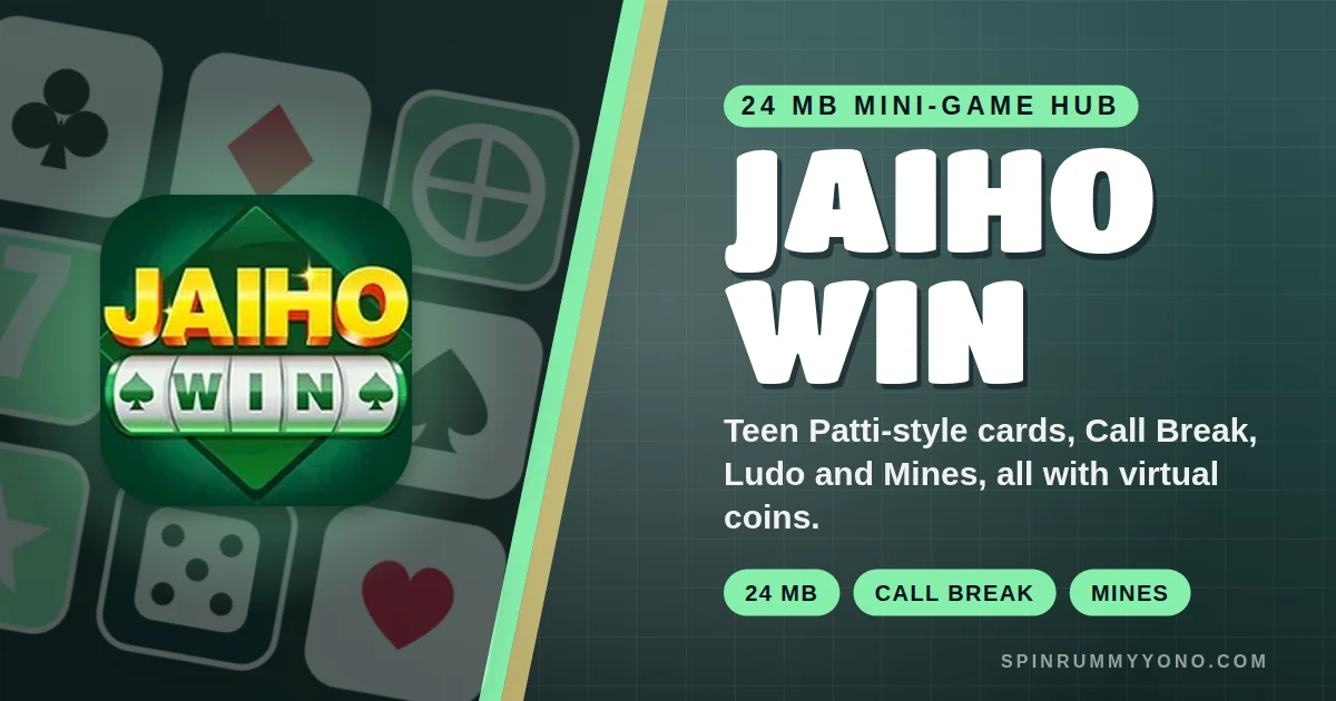 Jaiho Win app banner