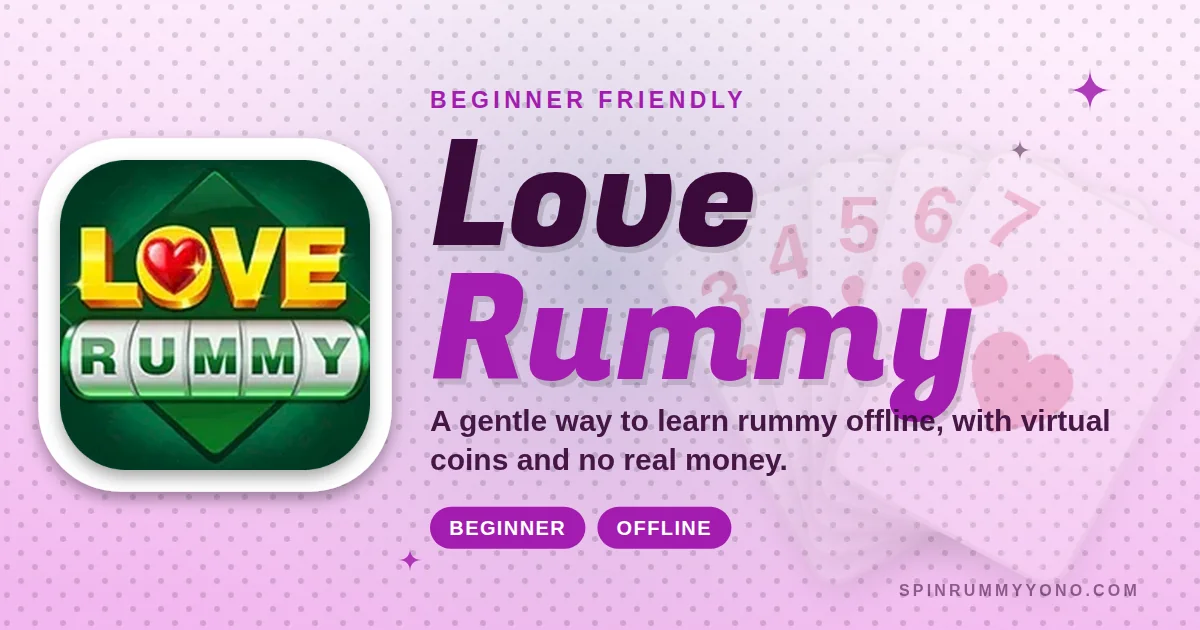 Love Rummy app banner