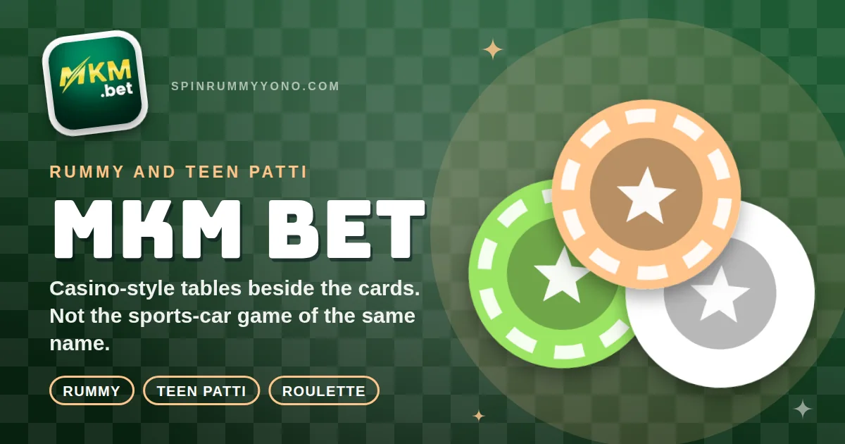 MKM Bet app banner