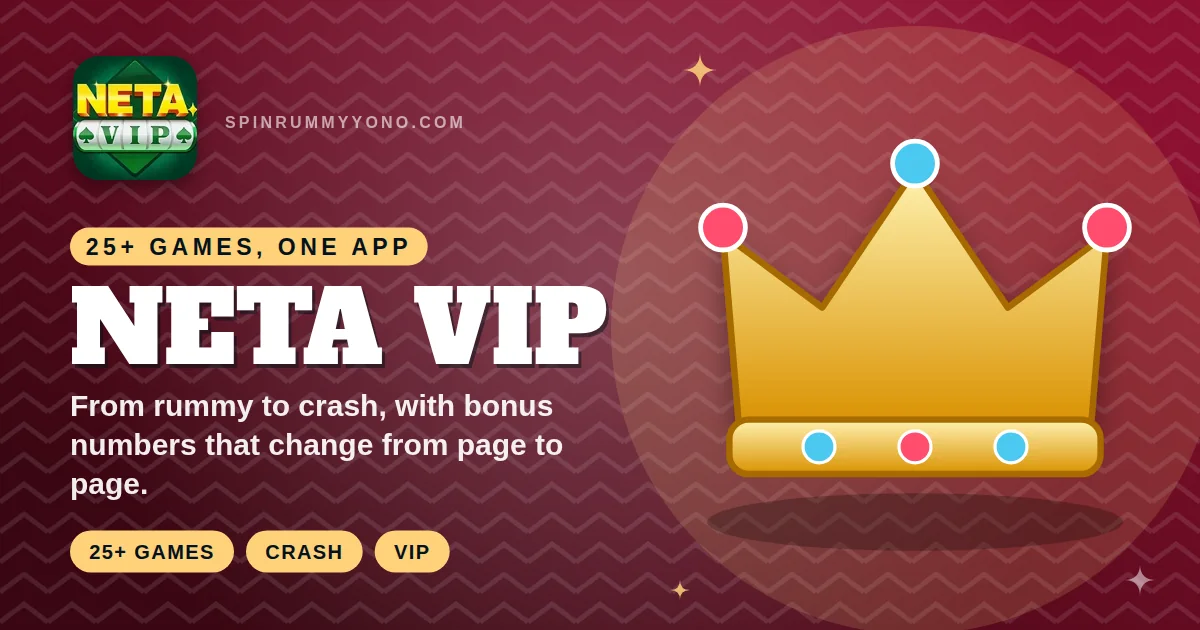 Neta VIP app banner