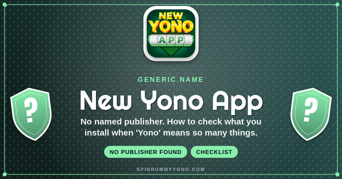 New Yono App app banner