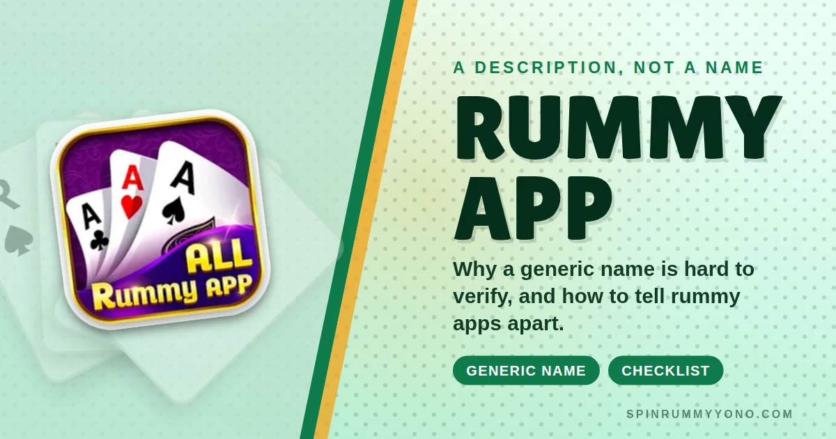 Rummy App app banner