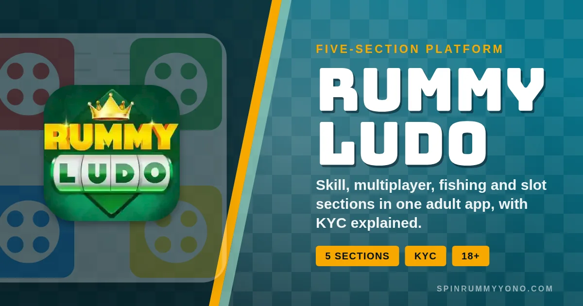 Rummy Ludo app banner