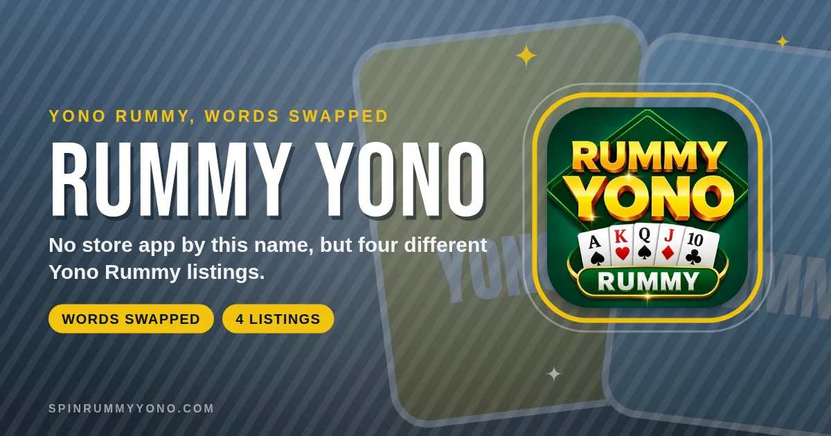 Rummy Yono app banner