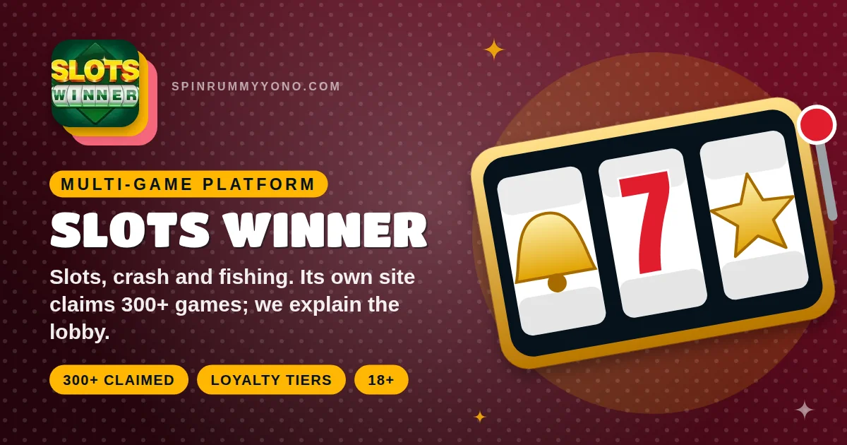 Slots Winner app banner