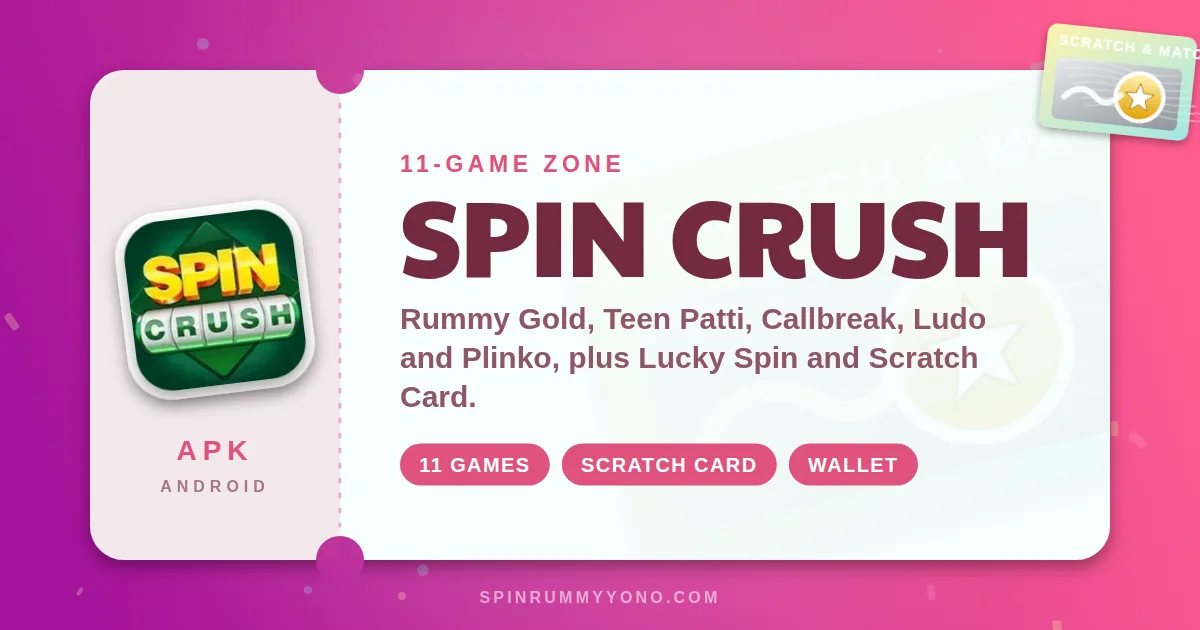 Spin Crush app banner