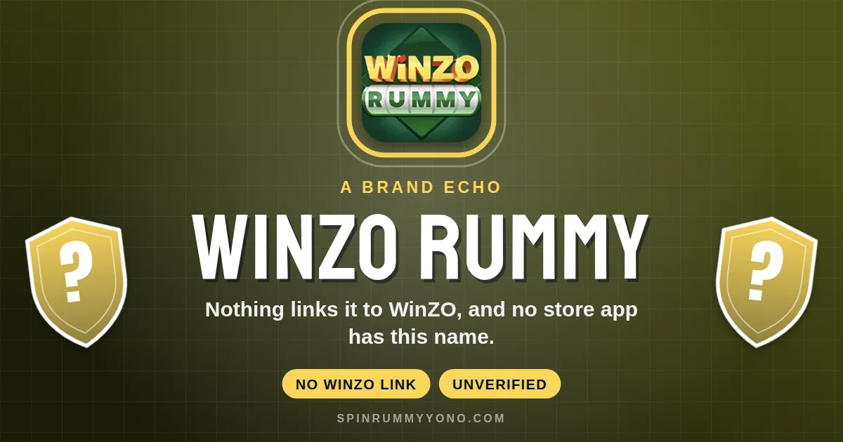 Winzo Rummy app banner