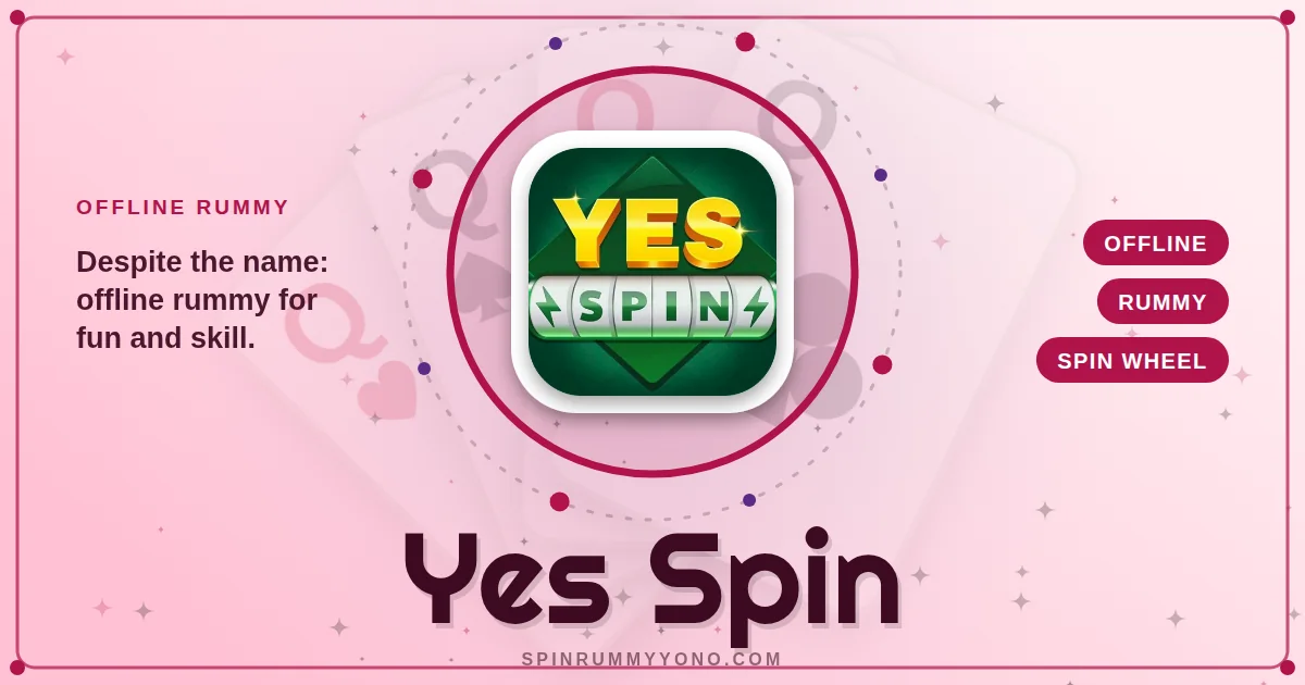 Yes Spin app banner