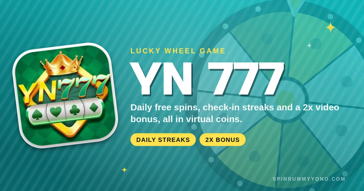 YN 777 app banner