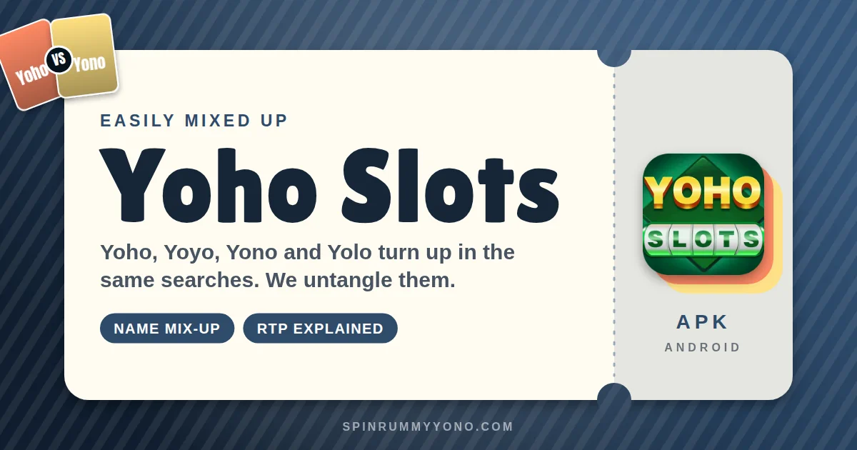 Yoho Slots app banner