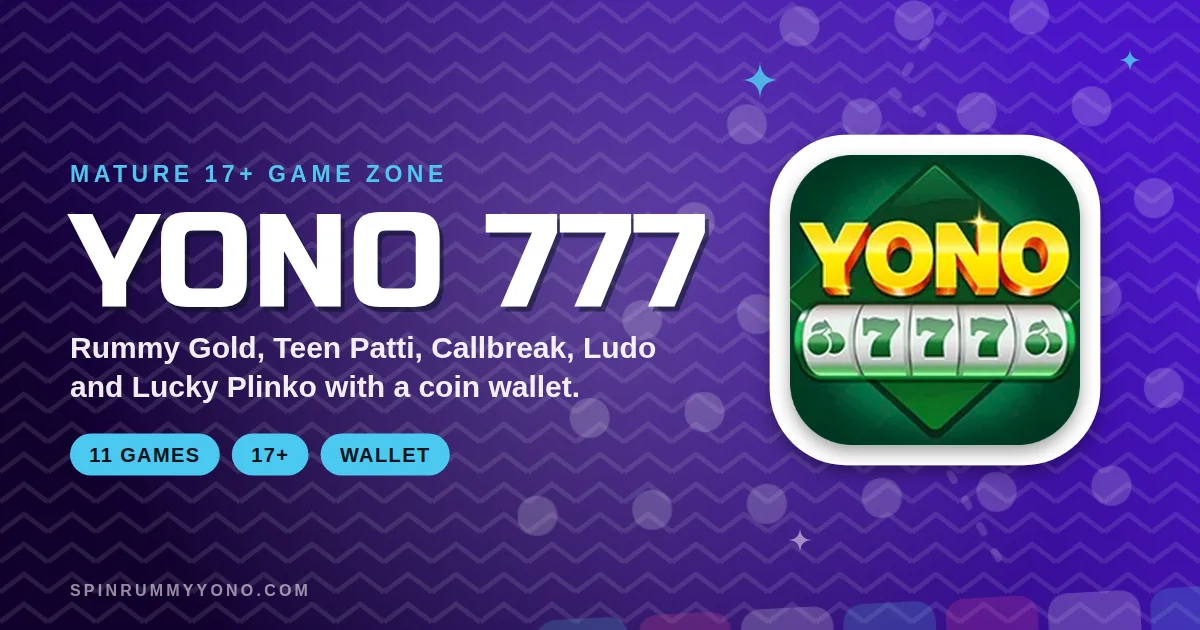 Yono 777 app banner