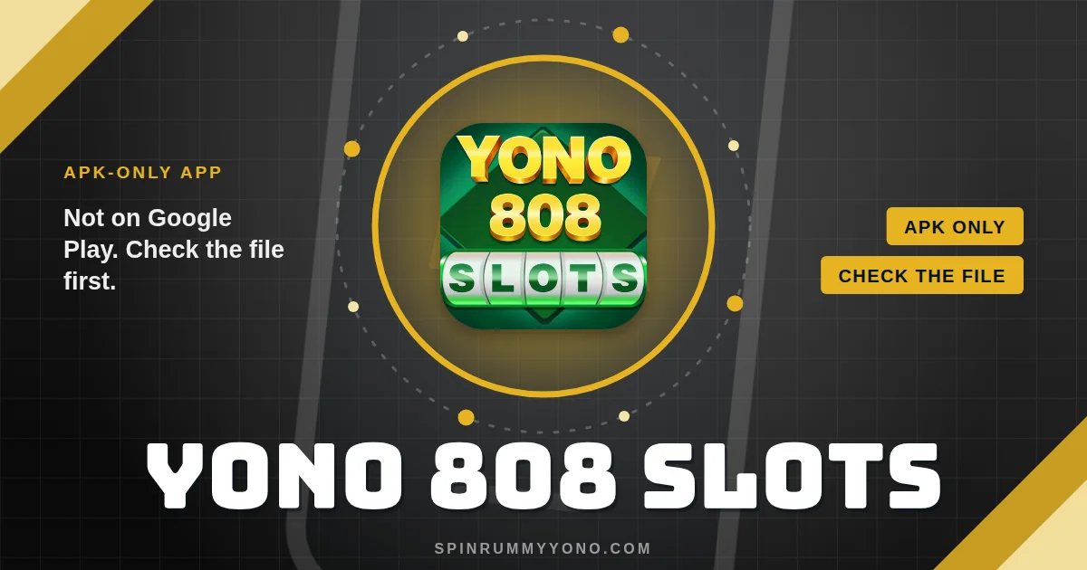 Yono 808 Slots app banner