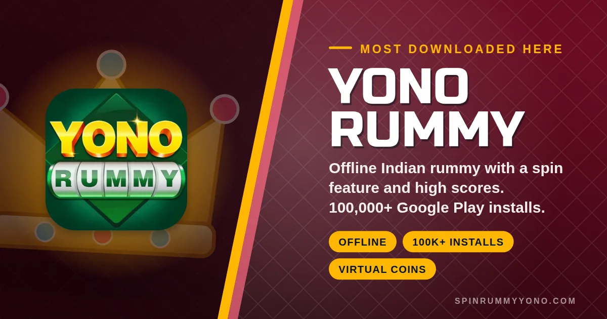 Yono Rummy app banner