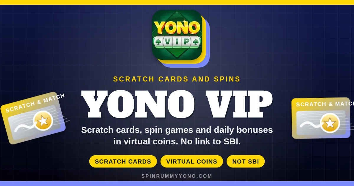 Yono VIP app banner